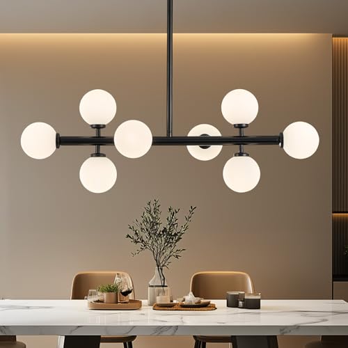 Modern Linear Chandeliers for Dining Room