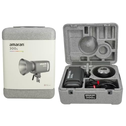Amaran 300c RGB COB Video Light Bowen Mount