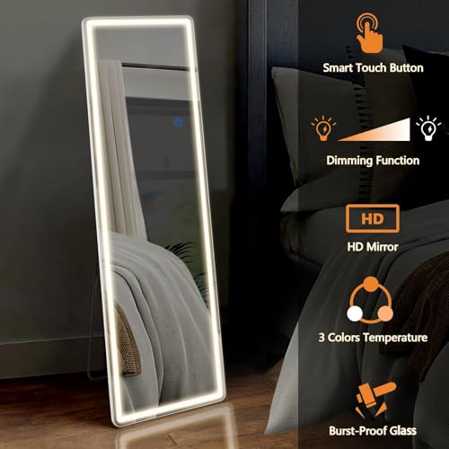 LED Full Length Floor Mirror