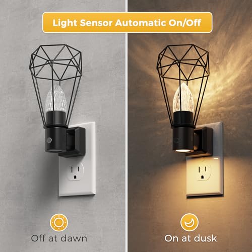 Night Light 2 Pack Night Lights Plug into Wall (2 Count)