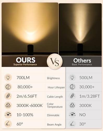2 Pack Uplights Indoor Floor Can Lights (2 Count)