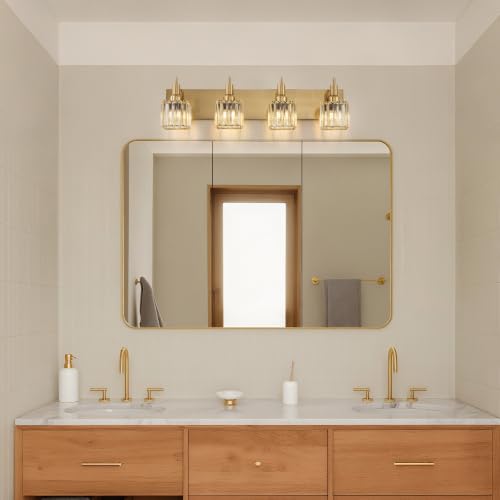 Gold Bathroom Light Fixtures