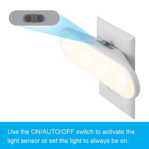 Ultrabrite Plug in LED Night Light Bar with On