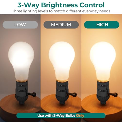 UL Listed 3 Way Lamp Socket Replacement