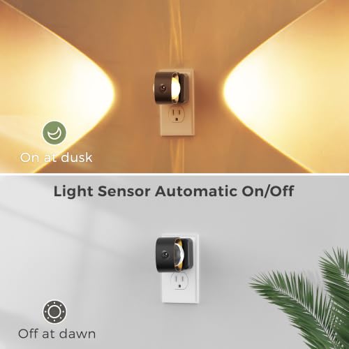 Night Light Motion Sensor Night Lights Plug in Wall Projector (2 Count)