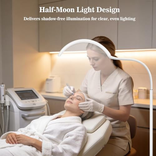 Half Moon LED Floor Light for Eyelash Extensions