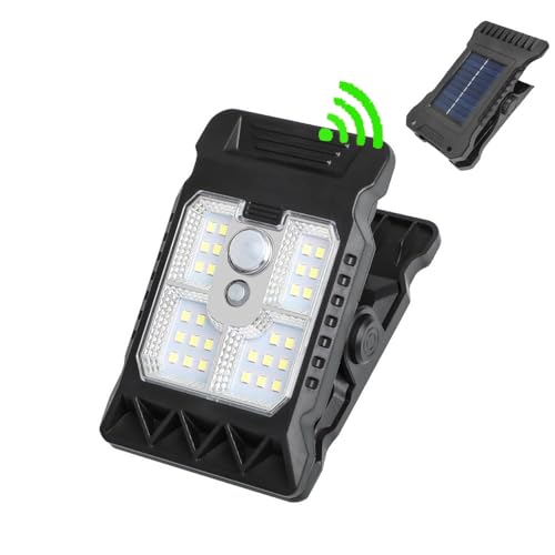 800lm Clip on Solar Lights Outdoor Waterproof