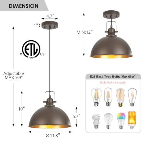 Farmhouse Pendant Light