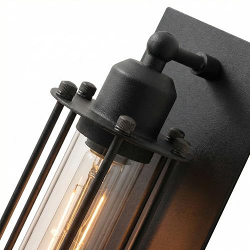 18 Inch Industrial Outdoor Wall Light Sconce (6 Count)