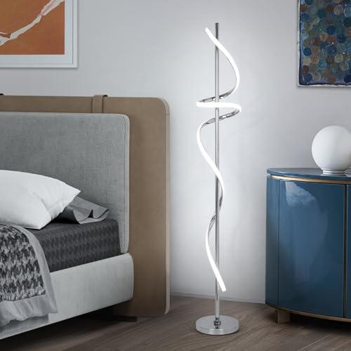 Modern Floor Lamp with Remote Control
