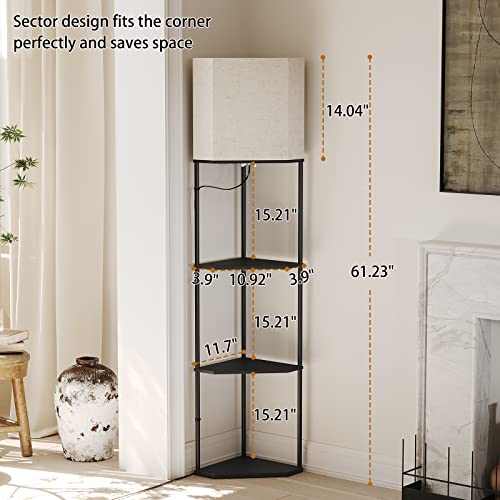 Sector Corner Shelf Lamp 3 Color Temperatures LED Bulb
