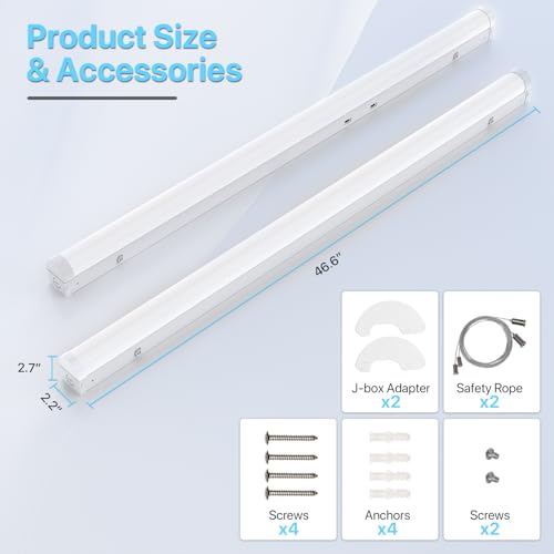 4 Foot Led Strip Lights (2 Count)