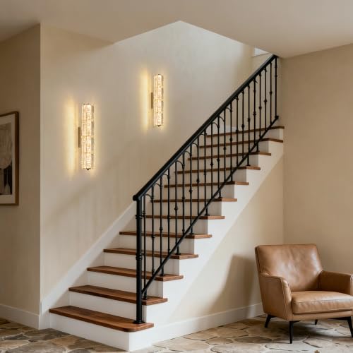 LED Crystal Wall Sconces