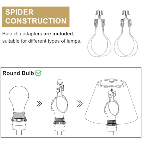 Small Lamp Shades Set of 2 (2 Count)
