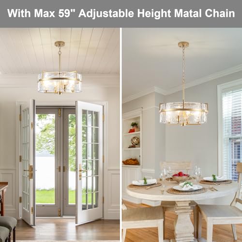 Modern Glass Chandelier