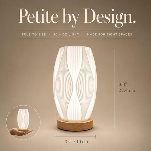 Small Bedside Lamp for Nightstand