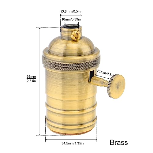 Brass Lamp Socket