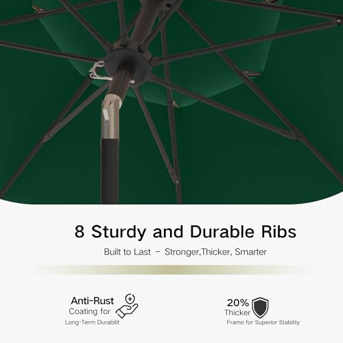 9ft 3 Tier Patio Umbrella