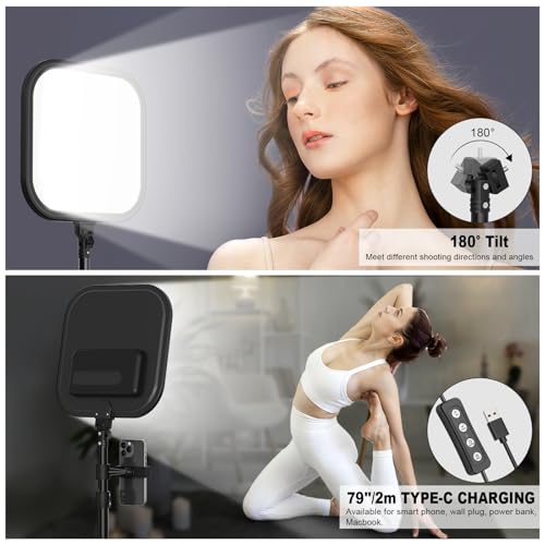 2Pack LED Video Light Kit (2 Count)
