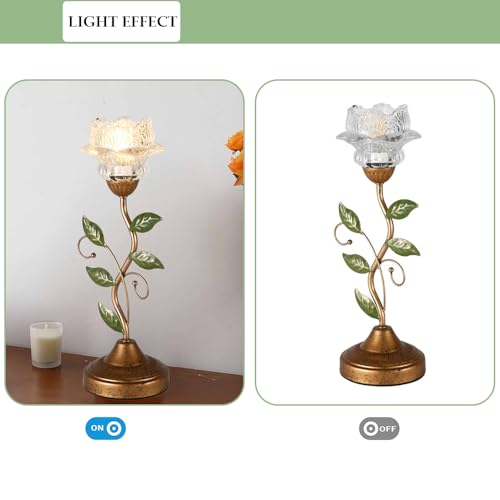 Glass Table Lamp