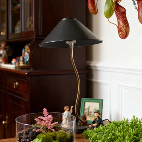 8.5" Industrial Vintage Black Iron Cone Lamp Shade (12 Count)