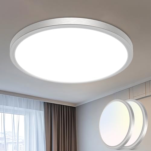16 inch Flush Mount LED Ceiling Light Fixture (2 Count)