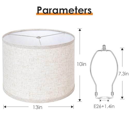 Drum Lamp Shades Set of 2 (2 Count)