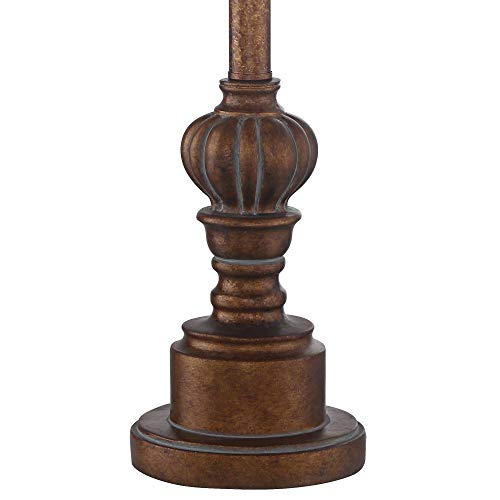 Bertie 28" Tall Buffet Table Lamps Set of 2 Bronze Warm Brown Finish (2 Count)