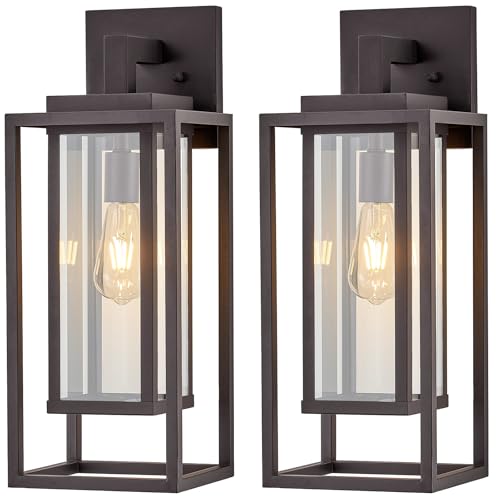21" Double Cage Outdoor Wall Light