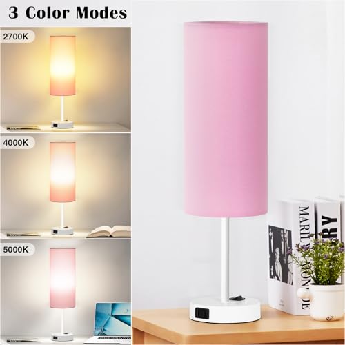 Table Lamp for Bedroom Set of 2