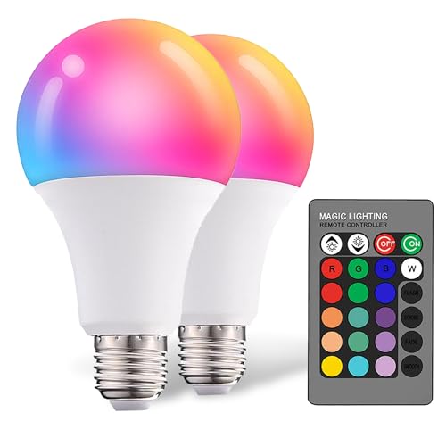 Dimmable E26 Warm LED Light Bulb (2 Count)