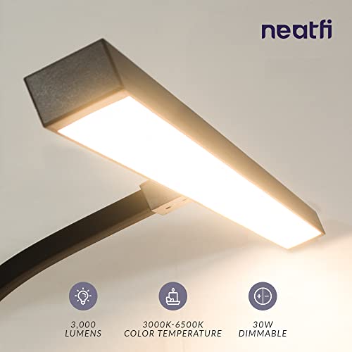 3 000 Lumens LED Desk Lamp with Clamp