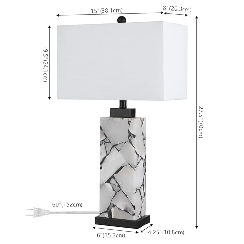 Elizabeth Alabaster Nightlight Lamp 27.5"
