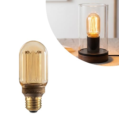 Decorative Light Bulb E26 Vintage Edison LED Dim Soft Warm Amber T45