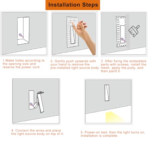 Recessed Step Lights (4 Count)