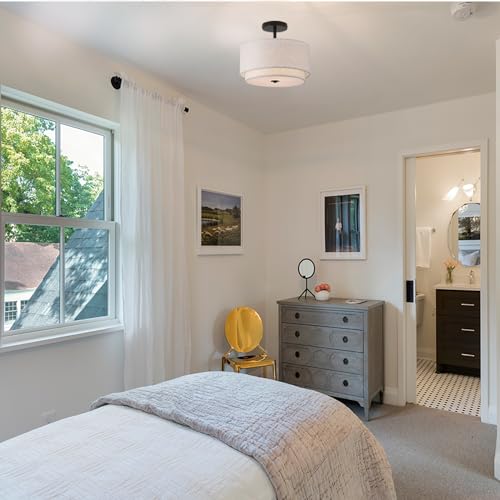 12.6inch Flush Mount Ceiling Light Fixture