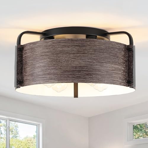 Farmhouse Flush Mount Ceiling Light