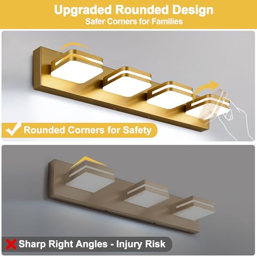 360° Rotate LED Bathroom Vanity Light Fixtures