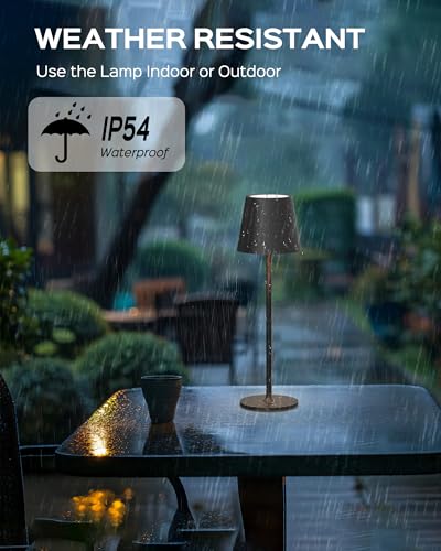 Cordless Table Lamps Rechargeable (2 Count)
