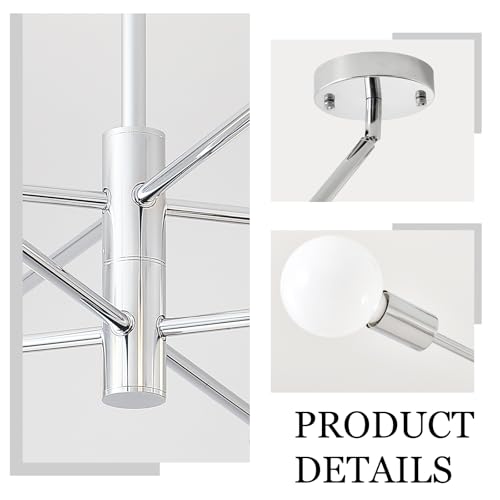 Modern Sputnik Light Fixture 8