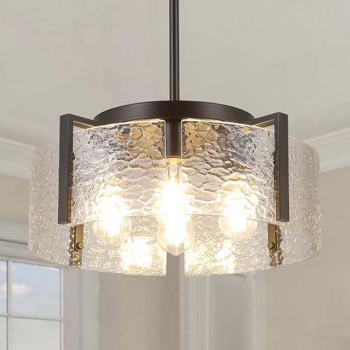 Black Chandelier for Dining Room Light Fixture