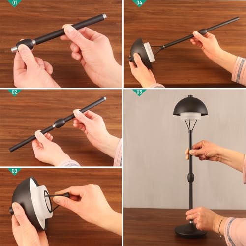 Modern Table Lamp Cordless Portable Desk Lamp