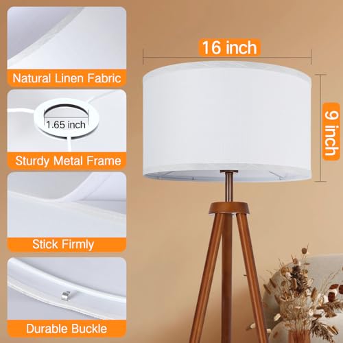 White Lamp shades Set of 2 (2 Count)