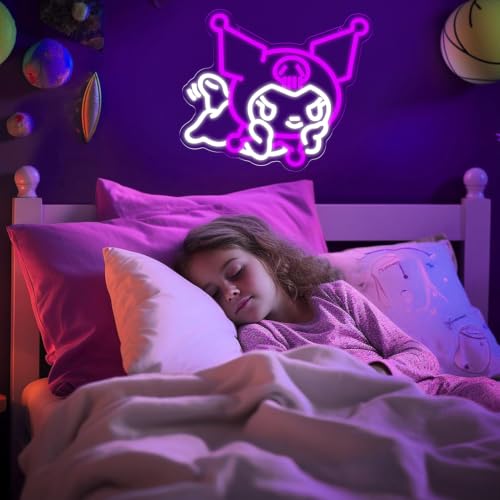 Anime Theme Cartoon LED Neon Sign for Wall Decor (Kurom)