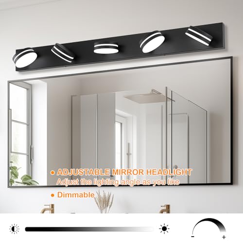 5 Light Bathroom Vanity Light