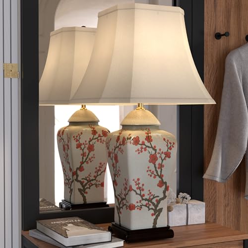 26" Cherry Blossom Vase Lamp