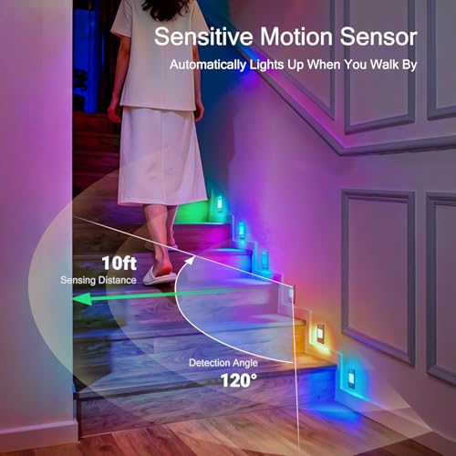Rechargeable Motion Sensor Night Light (3 Count)