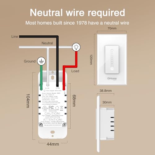 Dimmer Switch (3 Count)