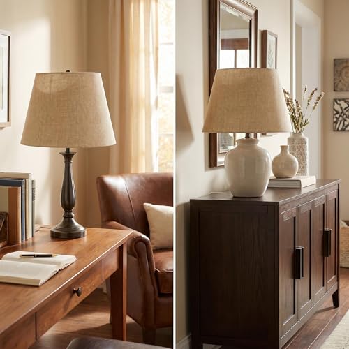 Set of 2 Spider Fitter Replacement Lamp Shades for Table Lamps (2 Count)