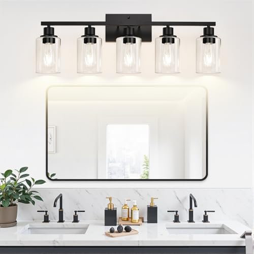 5 Light Bathroom Light Fixtures